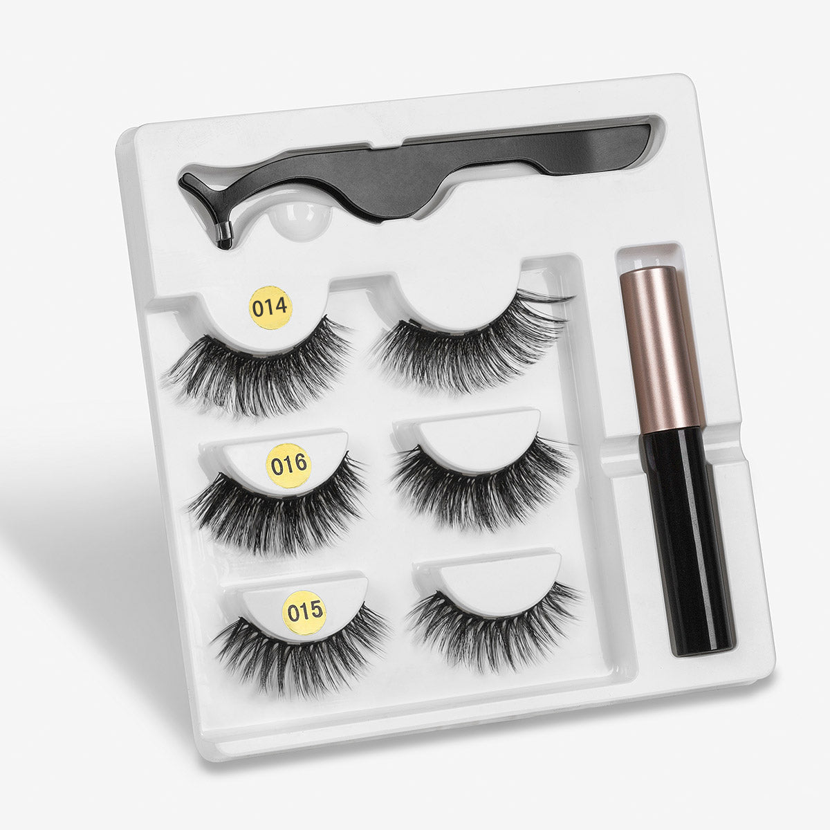 A Pair Of False Eyelashes With Magnets