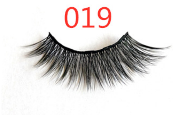 A Pair Of False Eyelashes With Magnets