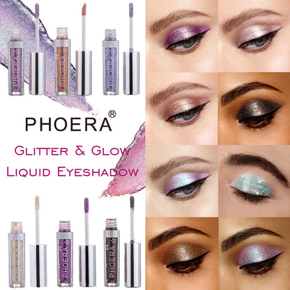 PHOERA Magnificent Metals Glitter and Glow Liquid Eyeshadow