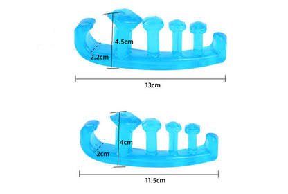 Blue Hallux Valgus Corrector Nail Art