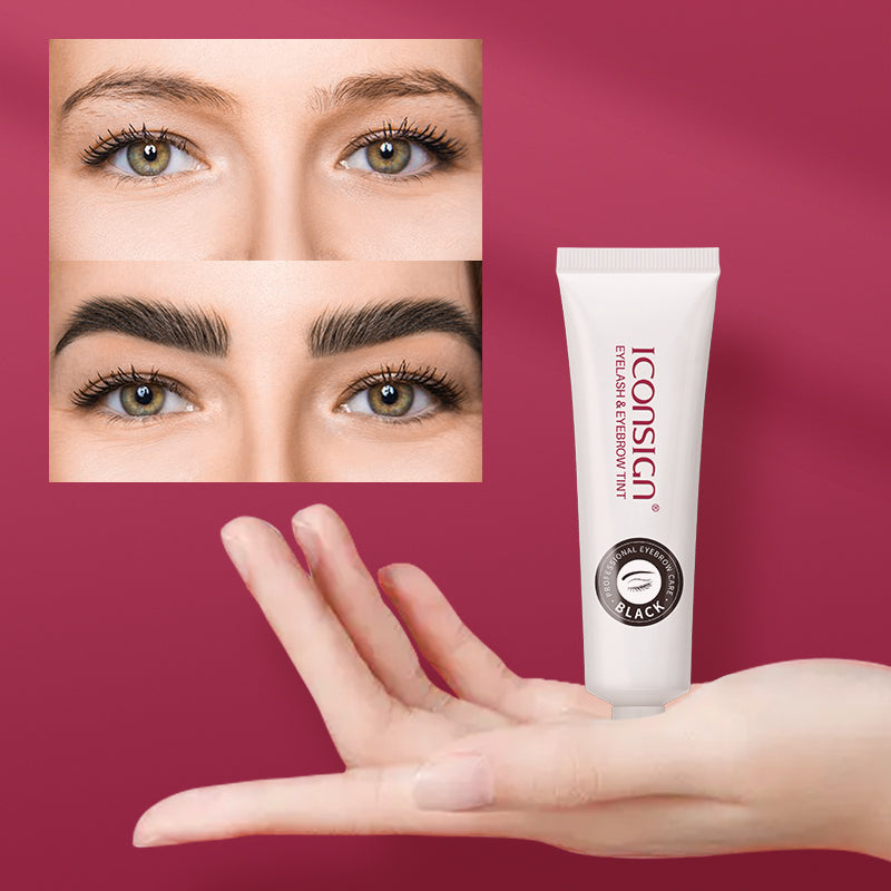 ICONSIGN Eyelashes Eyebrow Tint,  Waterproof Mascara.